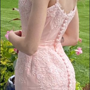 Blush pink Prom dress size 0